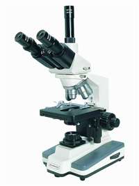 trinocular microscope
